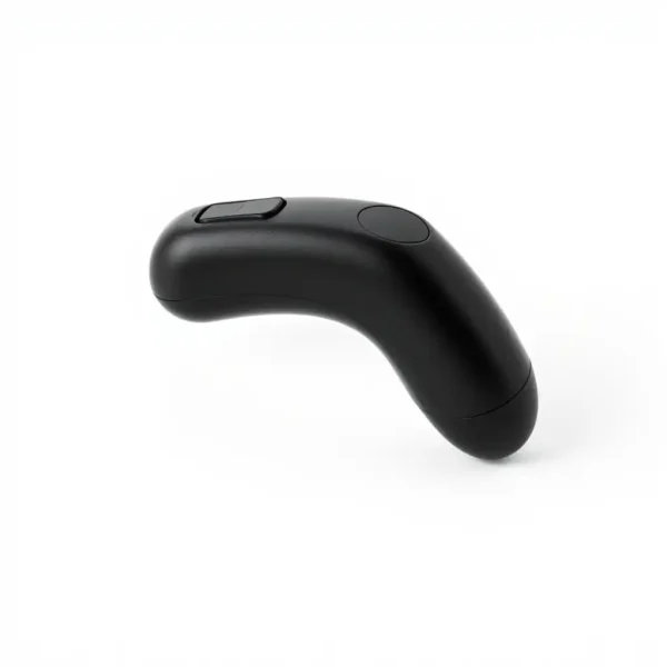 TrailPaws Soft-Click Training Clicker Black, professional studio product photo on a white background.