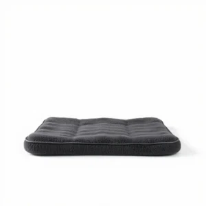 NimbleNest Charcoal Puppy Training Pad 60 × 60cm, professional studio product photo on a white background.