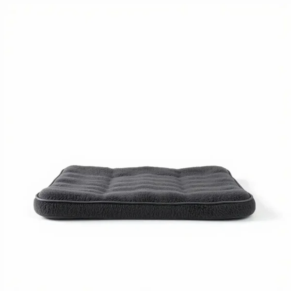 NimbleNest Charcoal Puppy Training Pad 60 × 60cm, professional studio product photo on a white background.
