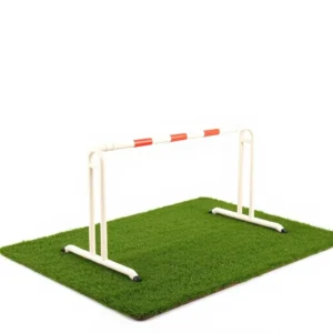 TrailPaws Training Hurdle Dog Agility Equipment Adjustable 20–60cm, professional studio product photo on a white background.