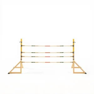 TrailPaws Starter Course Dog Agility Equipment 5 pieces, professional studio product photo on a white background.