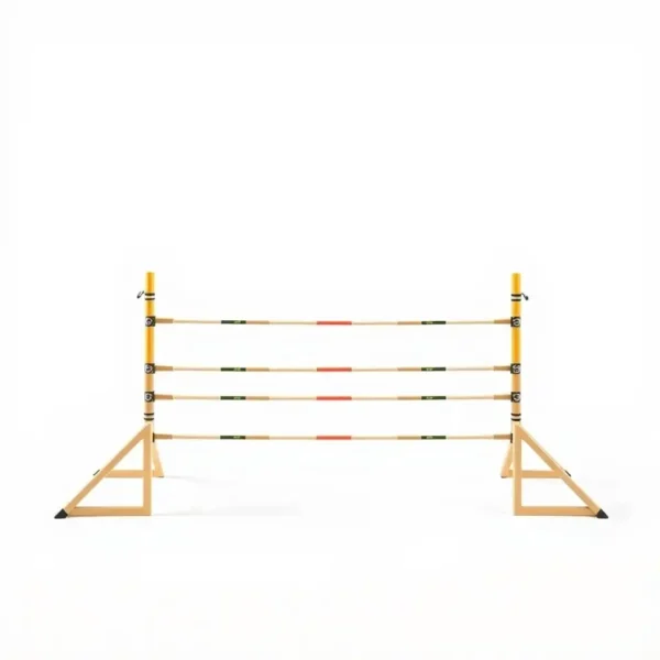 TrailPaws Starter Course Dog Agility Equipment 5 pieces, professional studio product photo on a white background.