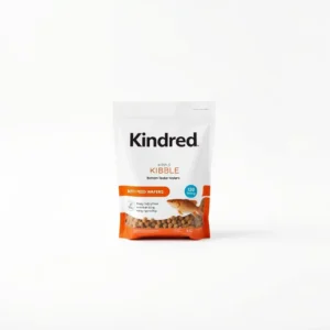 Kindred Kibble Fish Bottom Feeder Wafers Fish Food 120g, professional studio product photo on a white background.