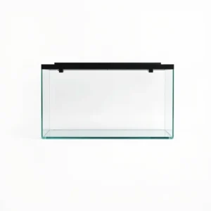 BlueCurrent 60L Glass Aquarium Standard, professional studio product photo on a white background.
