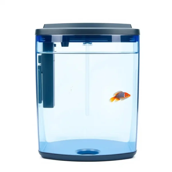 BlueCurrent Canister Aquarium Filter Up to 150L, professional studio product photo on a white background.