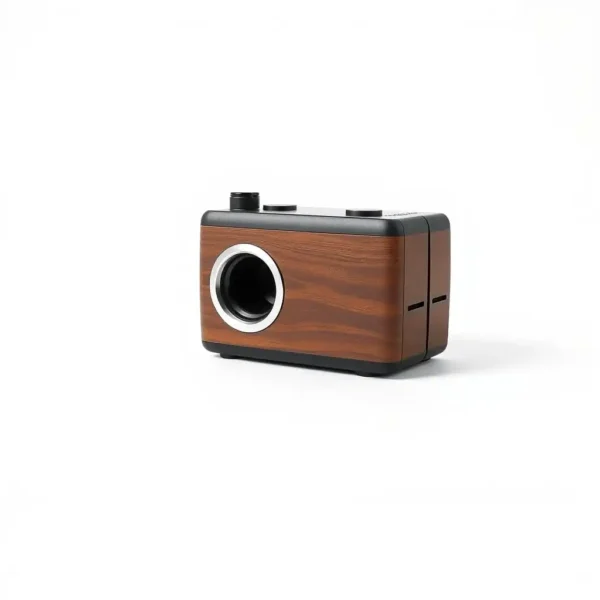 AquaMorrow Dual Outlet Aquarium Air Pump Up to 80L, professional studio product photo on a white background.