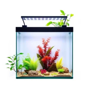 ReefLumen Plant Growth Aquarium LED Light 40–60L, professional studio product photo on a white background.