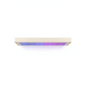 ReefLumen Programmable RGB Aquarium LED Light 90–120L, professional studio product photo on a white background.