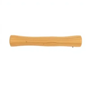 Chirrup Cove Natural Java Wood Bird Perch Small, professional studio product photo on a white background.