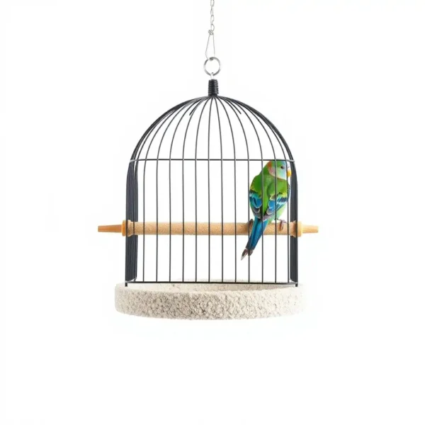 Skyseed Pumice Bird Perch Medium, professional studio product photo on a white background.