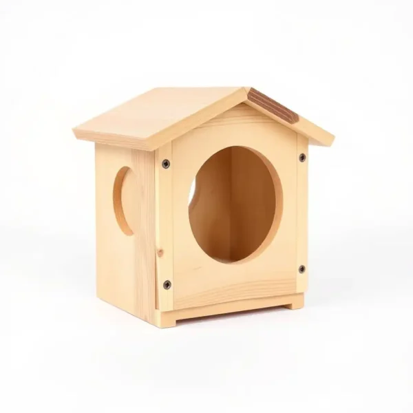 Skyseed Wood Nest Box Bird Nesting Product Small to Medium, professional studio product photo on a white background.