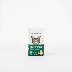Whiskerwick Kitchen Cat Recovery Milk Mix Pet Milk Supplement 500g, professional studio product photo on a white background.