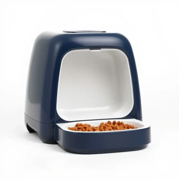 HearthPaws Wi-Fi 4L Automatic Feeder 4L, professional studio product photo on a white background.