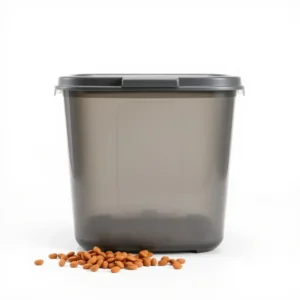 PawPilot 5L Food Storage Container BPA-Free Plastic, professional studio product photo on a white background.