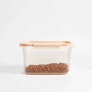 NimbleNest 25L Food Storage Container BPA-Free Plastic, professional studio product photo on a white background.