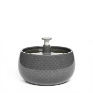 TinkerTail 2.5L Pet Water Fountain Ceramic, professional studio product photo on a white background.