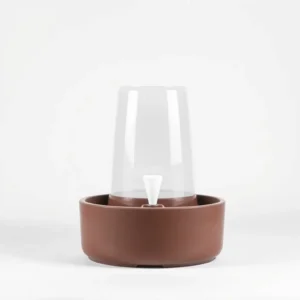 HearthPaws 4L Pet Water Fountain BPA-Free Plastic, professional studio product photo on a white background.