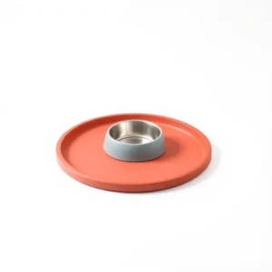 NimbleNest Food-Grade Silicone Feeding Mat 55 × 38cm, professional studio product photo on a white background.
