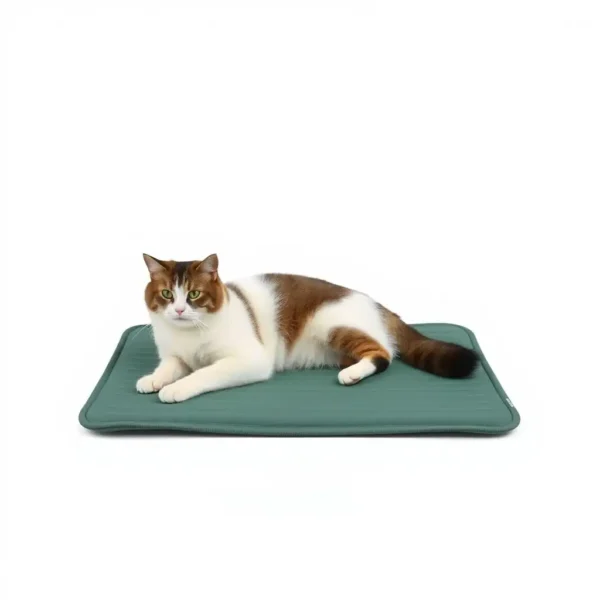 CloudTail Cooling Gel Pet Resting Mat 60 × 45cm, professional studio product photo on a white background.