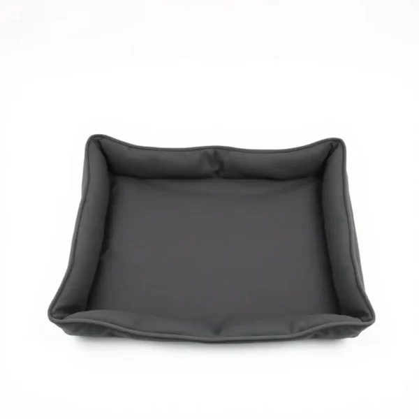 HearthPaws Water-Resistant Canvas Pet Resting Mat 80 × 55cm, professional studio product photo on a white background.