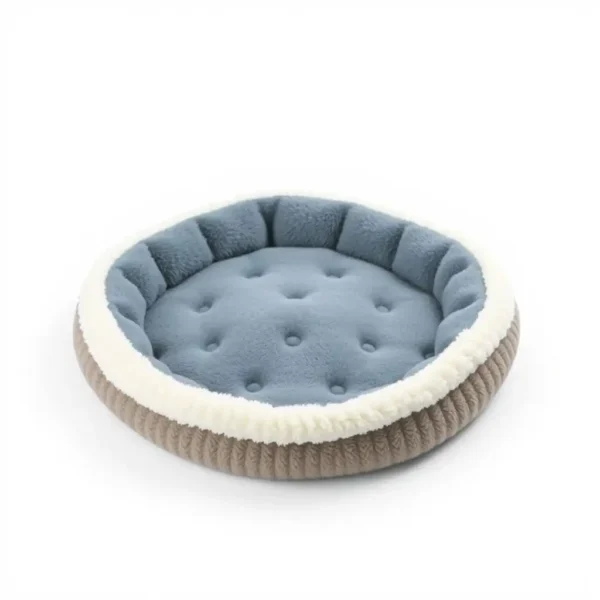 CosyBurrow Sherpa Fleece Pet Blanket 90 × 70cm, professional studio product photo on a white background.