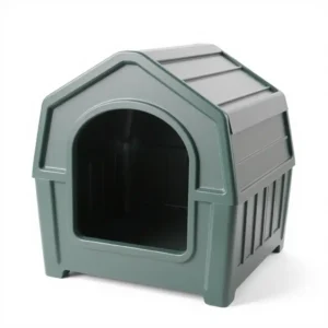 CosyBurrow Weatherproof Resin Pet House Small, professional studio product photo on a white background.