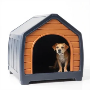 CosyBurrow Recycled Plastic Pet House Large, professional studio product photo on a white background.