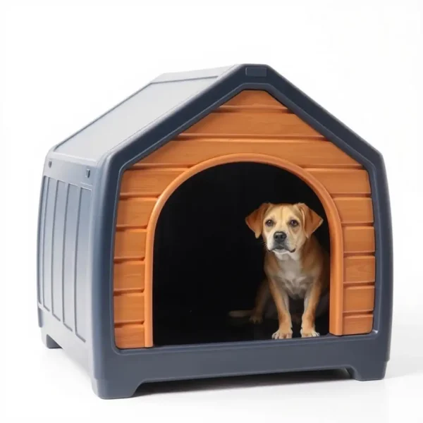CosyBurrow Recycled Plastic Pet House Large, professional studio product photo on a white background.
