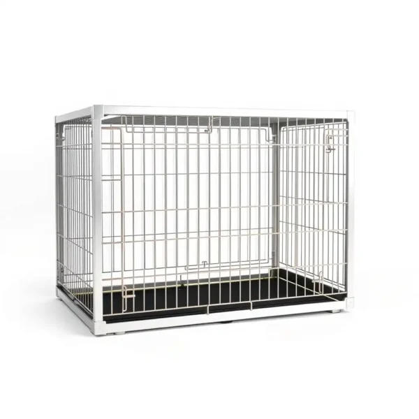 CosyBurrow Aluminium Frame Home Crate 81cm, professional studio product photo on a white background.