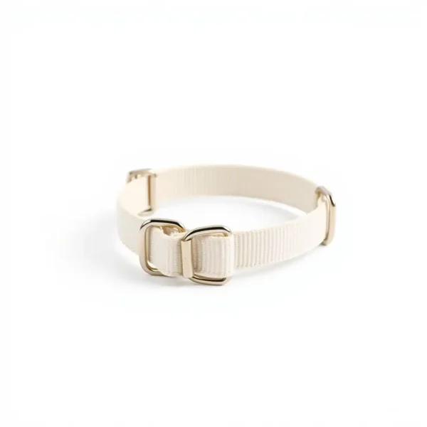 TinkerTail Soft Nylon Pet Collar 20–30cm, professional studio product photo on a white background.