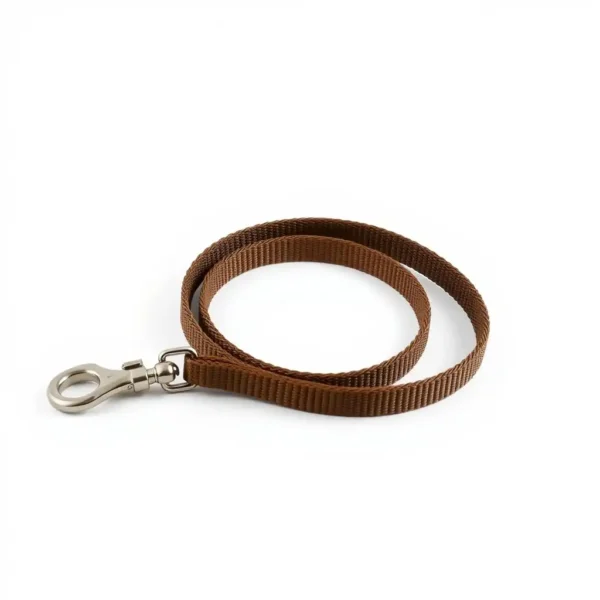 TrailPaws Waterproof Coated Webbing Dog Leash 2m, professional studio product photo on a white background.