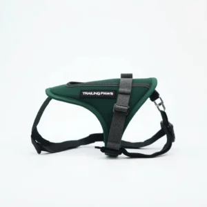 TrailPaws Reflective Vest Walking Harness 50–70cm, professional studio product photo on a white background.
