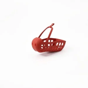 TrailPaws Soft Silicone Dog Basket Muzzle 32–38cm, professional studio product photo on a white background.