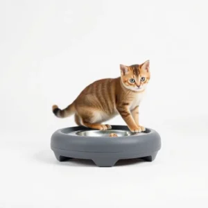 Pawberry Play Wobble Feeder Interactive Pet Toy Medium, professional studio product photo on a white background.