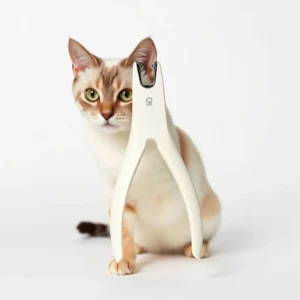 GentleGrove Guillotine Pet Nail Clipper Medium, professional studio product photo on a white background.