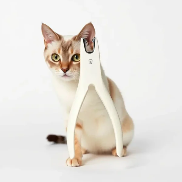 GentleGrove Guillotine Pet Nail Clipper Medium, professional studio product photo on a white background.