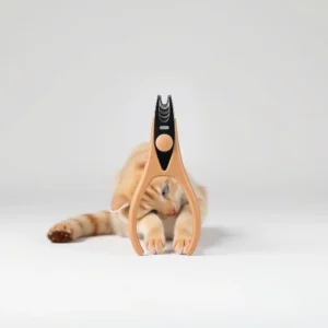 BrightCoat Mini Scissor Pet Nail Clipper Extra Small, professional studio product photo on a white background.