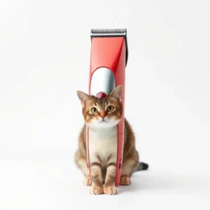 SoftPaw Studio Low-Noise Full Coat Pet Hair Trimmer 40mm, professional studio product photo on a white background.