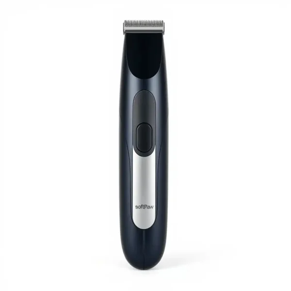 SoftPaw Studio USB Paw Pet Hair Trimmer 20mm, professional studio product photo on a white background.