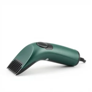 SoftPaw Studio Water-Resistant Pet Hair Trimmer 35mm, professional studio product photo on a white background.
