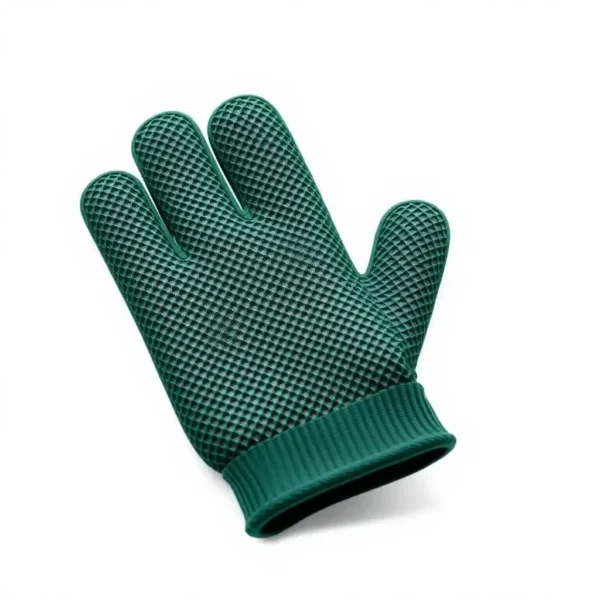 SoftPaw Studio Breathable Mesh Grooming Glove Medium, professional studio product photo on a white background.