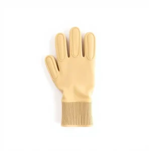 GentleGrove Natural Rubber Grooming Glove Large, professional studio product photo on a white background.