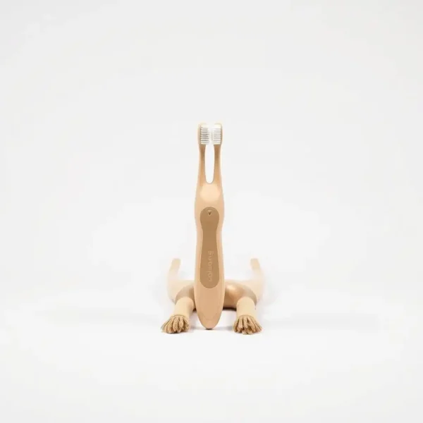 SoftPaw Studio Dual-Head Toothbrush Pet Dental Care 1 piece, professional studio product photo on a white background.