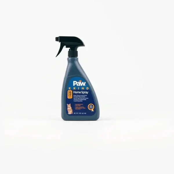 PawKind Home Spray Flea & Tick Product 500ml, professional studio product photo on a white background.