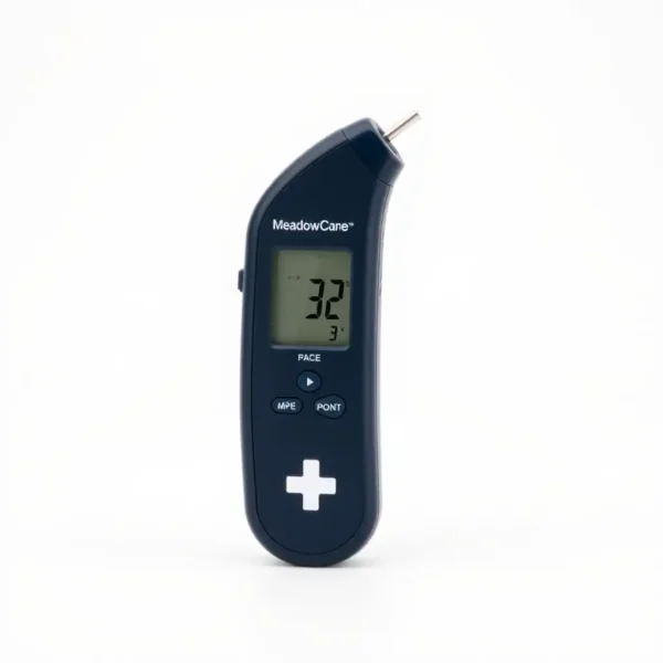 MeadowCare Digital Thermometer Pet First-Aid Item 1 piece, professional studio product photo on a white background.