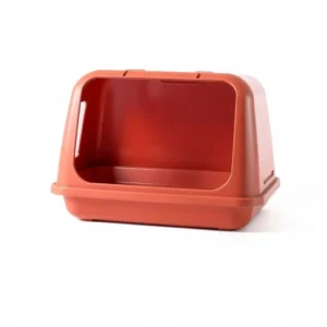TidyTail Open Tray Cat Litter Box Small, professional studio product photo on a white background.