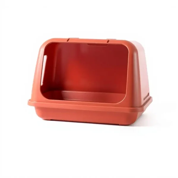 TidyTail Open Tray Cat Litter Box Small, professional studio product photo on a white background.