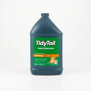 TidyTail Hard Floor Pet Stain & Odour Remover 1L, professional studio product photo on a white background.