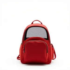 NimbleNest Backpack Pet Carrier Compact, professional studio product photo on a white background.