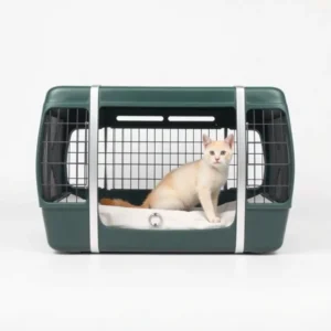 NimbleNest Aluminium Frame Travel Crate 71cm, professional studio product photo on a white background.